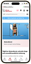 Screenshot der App für Schritt 3 der Anleitung